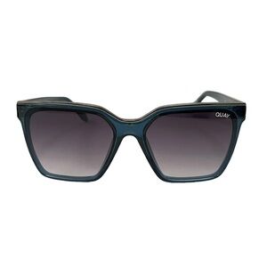Quay Australia LEVEL UP  Blue/Smoke Sunglasses for Women